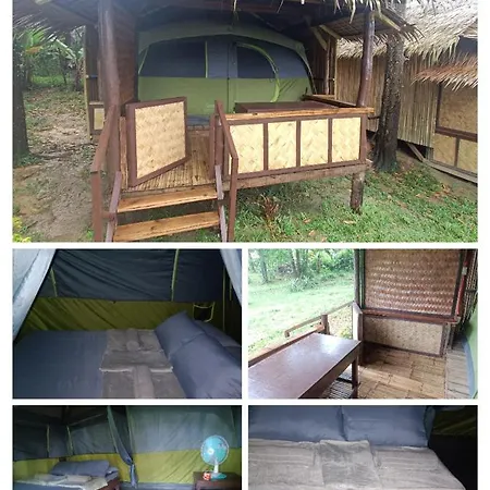 Tony'S Country Glamping With Chalet With Private Wash Room Accommodation El Nido Exterior photo
