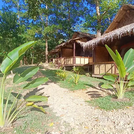 Tony'S Country Glamping With Chalet With Private Wash Room Accommodation El Nido Exterior photo